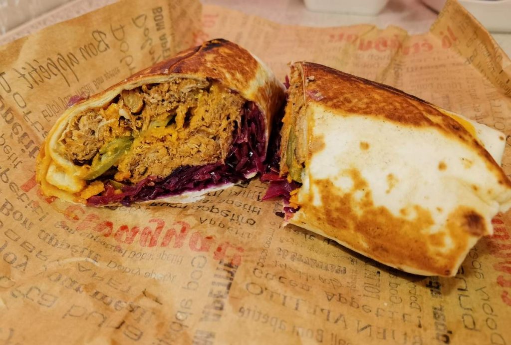 Pin Up Diner Torilla tépett hússal