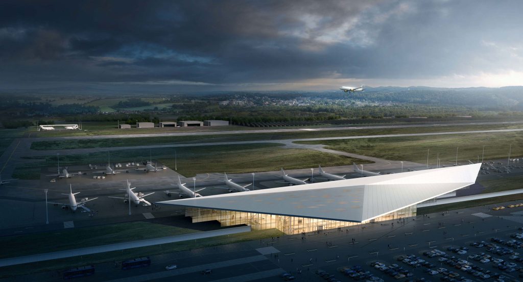 Ilyen lehet a megújuló reptere Debrecennek