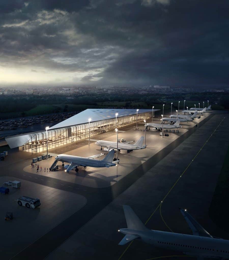 Ilyen lehet a megújuló reptere Debrecennek