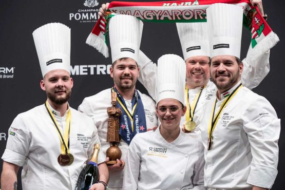 Debreceni segítővel lett harmadik a Bocuse d'Or szakácsverseny világdöntőjén Magyarország