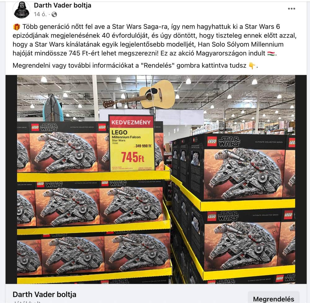 Így adhatod ki csalóknak a kártya adataidat az olcsó LEGO szettért