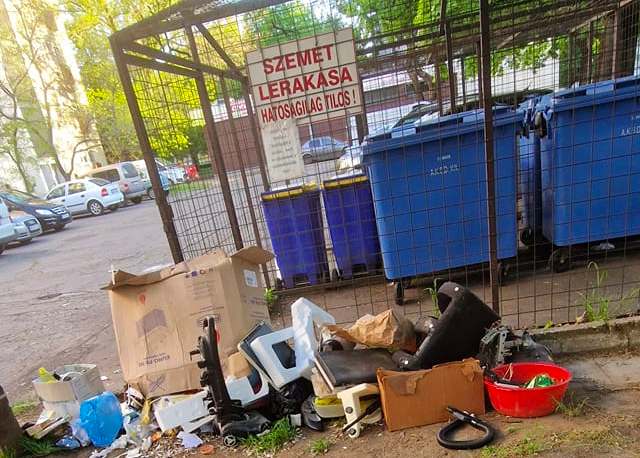 Ez rendben van? Az illegális hulladéklerakás senkinek sem jó!