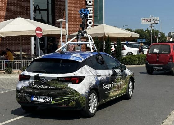 Megint felbukkant a Google kamerás autója Debrecenben