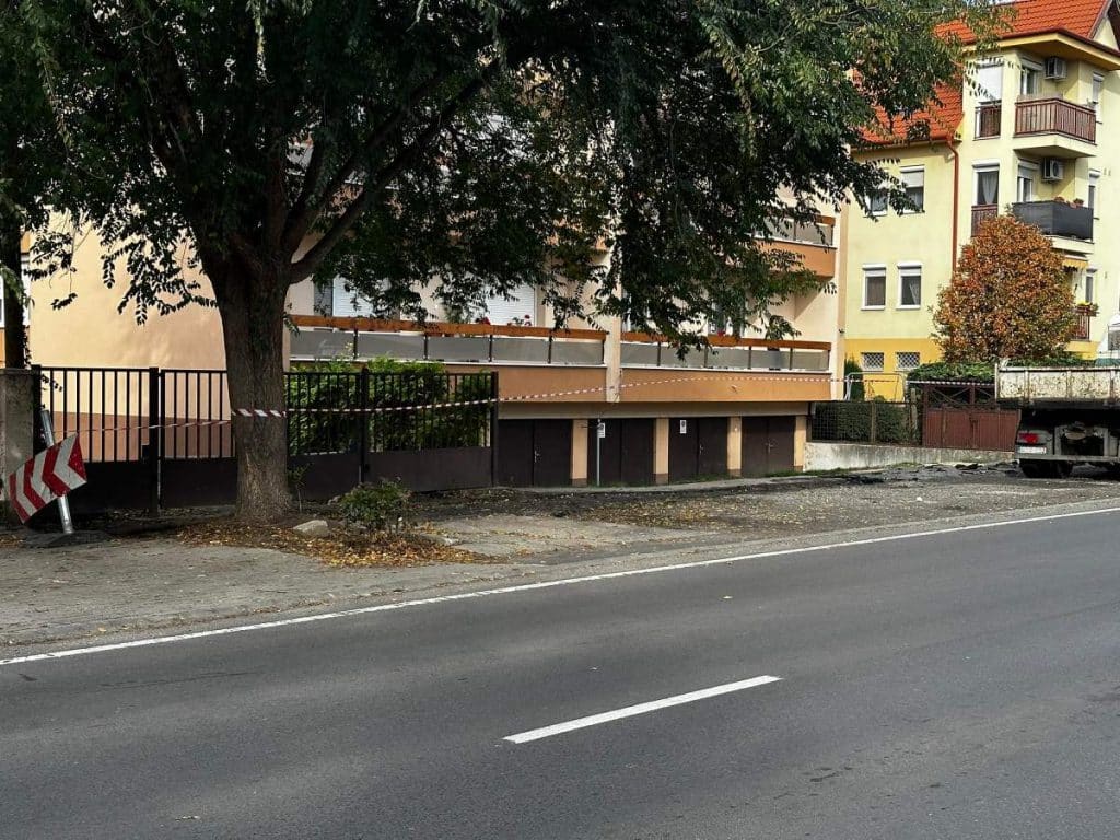 Közlekedési nehézségek a Széchenyi utcán