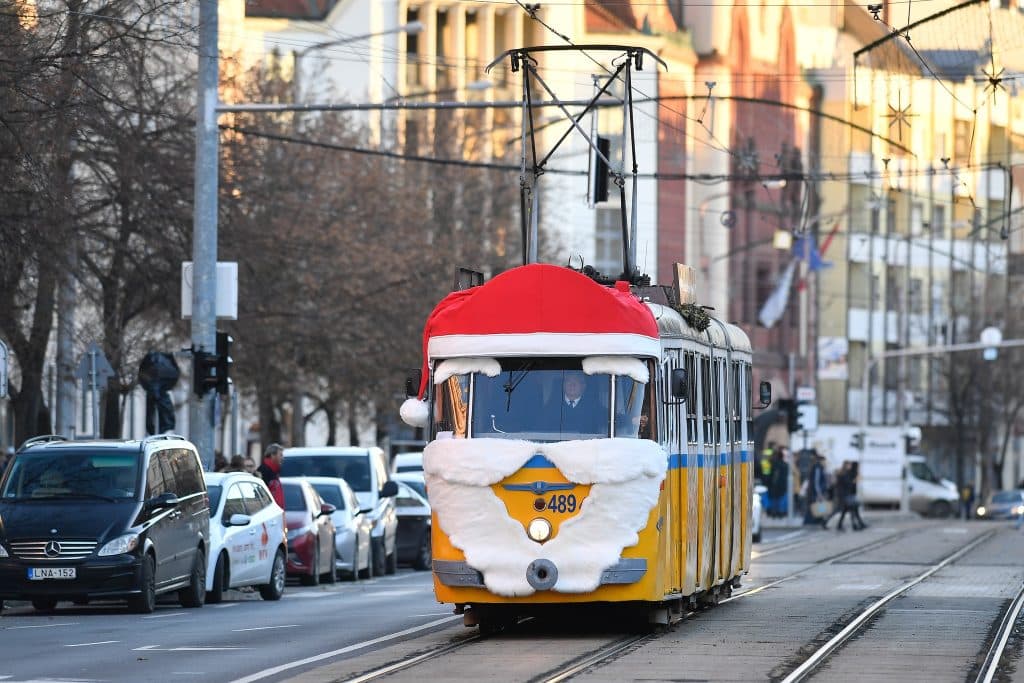 Mikulás járat és fényvillamos indul Debrecenben