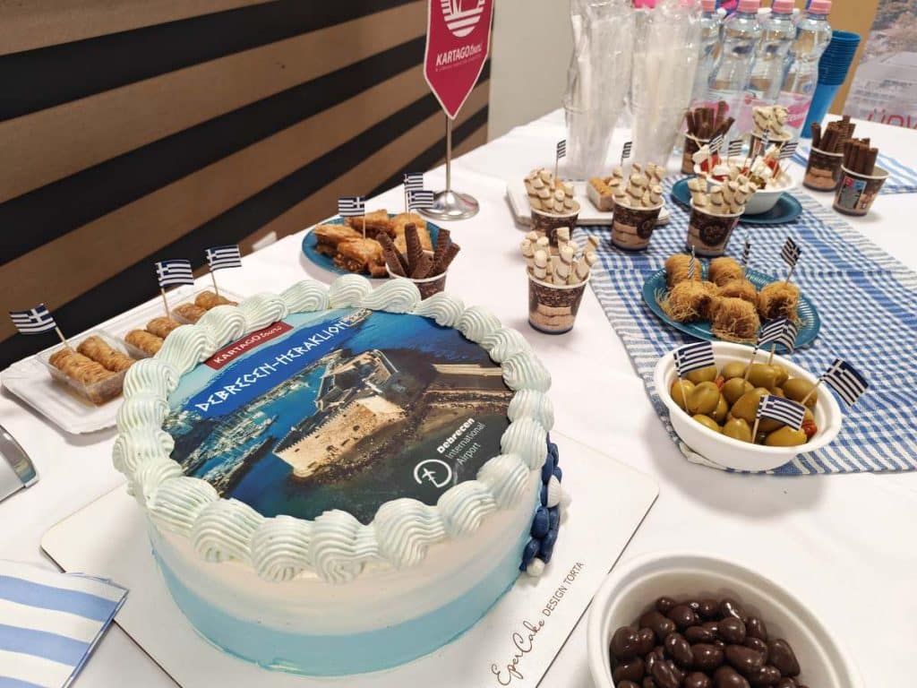 Elindult az első charterjárat Heraklionba a Cívisvárosból