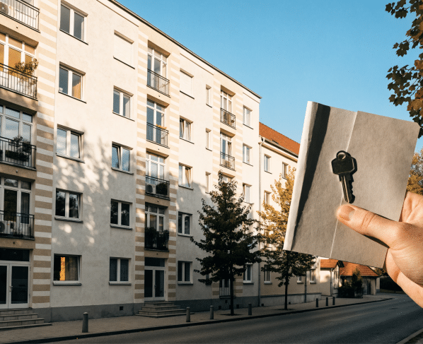 Önkormányzati bérlakás kulccsal – illusztráció