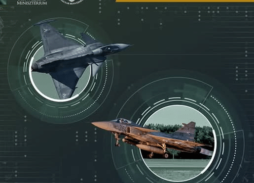 A Magyar Honvédség lakossági közleménye kiképző repülésekről, Gripen vadászgépekkel