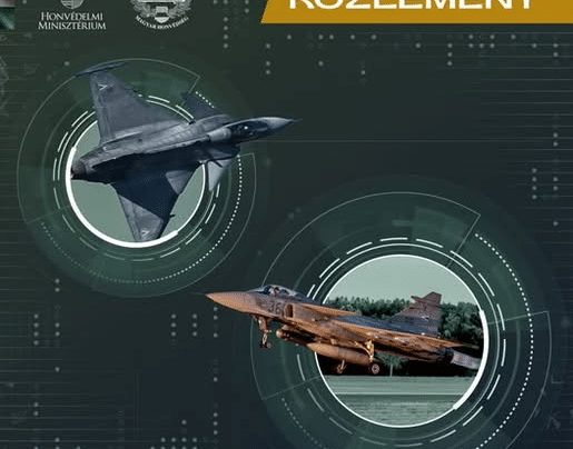 A Magyar Honvédség lakossági közleménye kiképző repülésekről, Gripen vadászgépekkel